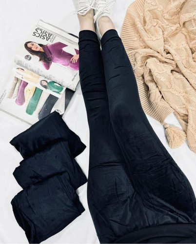 شلوار مخمل روباهی مشکی نرم و لطیف