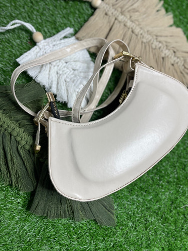 کیف قایقی کرمی