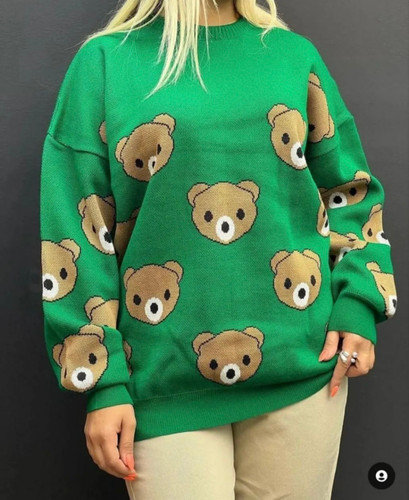 بلوز بافت زنانه طرح تدی