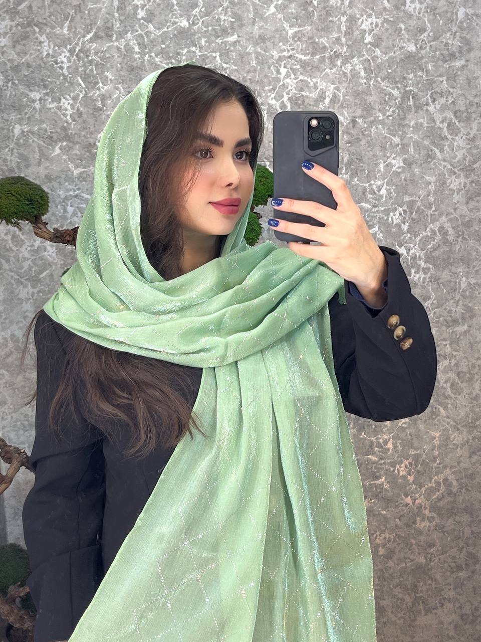خرید انلاین شال کاربردی و نگین دار زنانه